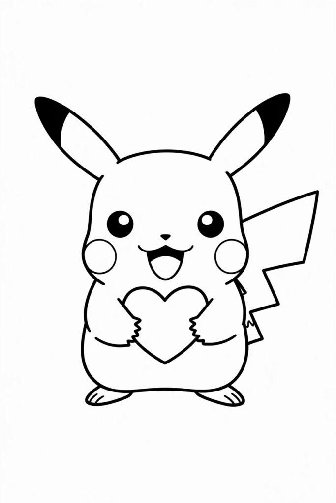 Pikachu con il Cuore