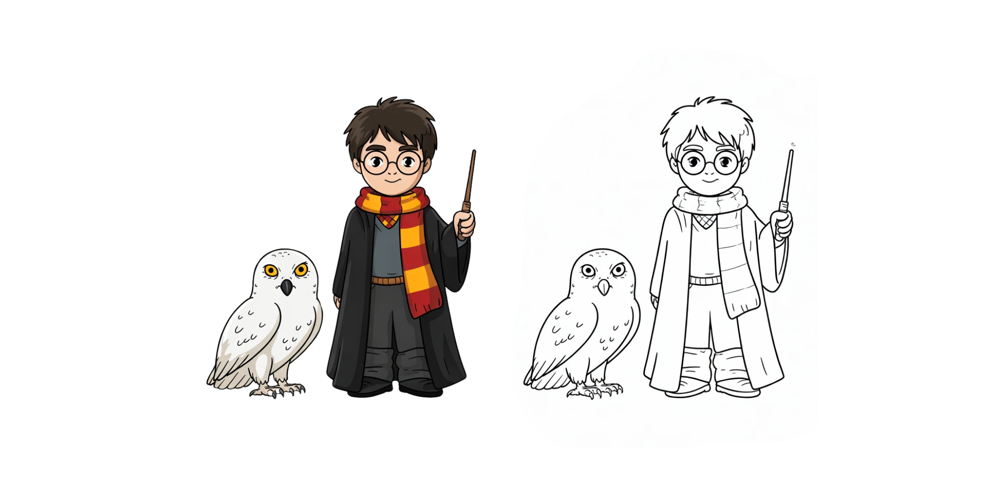 Harry Potter Da Colorare